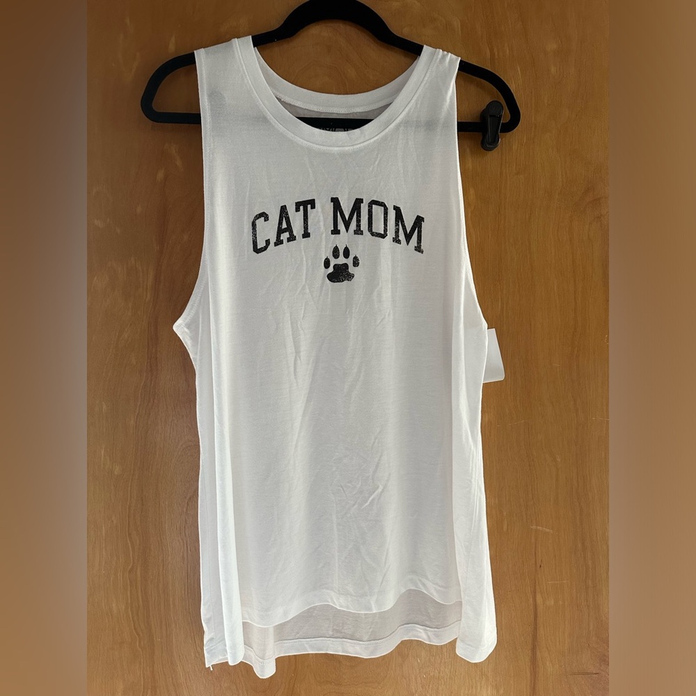 Modern Lux, super soft “cat mom” tank top, NWT, size XXL